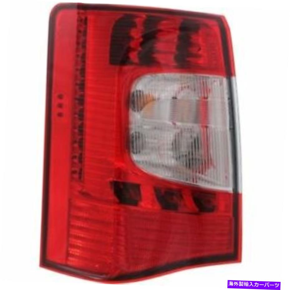 USテールライト タウン＆カントリー11-16、カーパドライバサイドテールライト、クリア、レッドレンズ For Town & Country 11-16, CAPA Driver Side Tail Light, Clear and Red Lens【並行輸入品】
