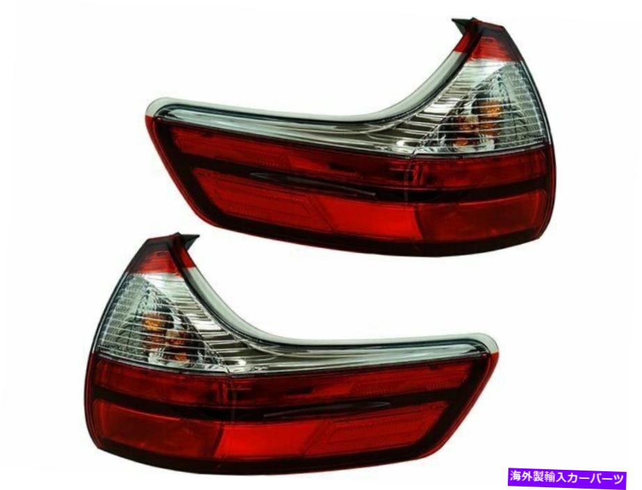 USテールライト 2015-2017トヨタシエナテールライトアセンブリセット96666TD 2016 For 2015-2017 Toyota Sienna Tail Light Assembly Set 96666TD 2016【並行輸入品】