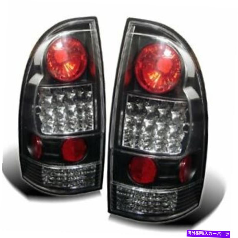 USテールライト スパイダーオート（ALT-YD-TT05-LED-BK）トヨタタコマブラックLEDテールライト Spyder Auto (ALT-YD-TT05-LED-BK) Toyota Tacoma Black LED Tail Light【並行輸入品】
