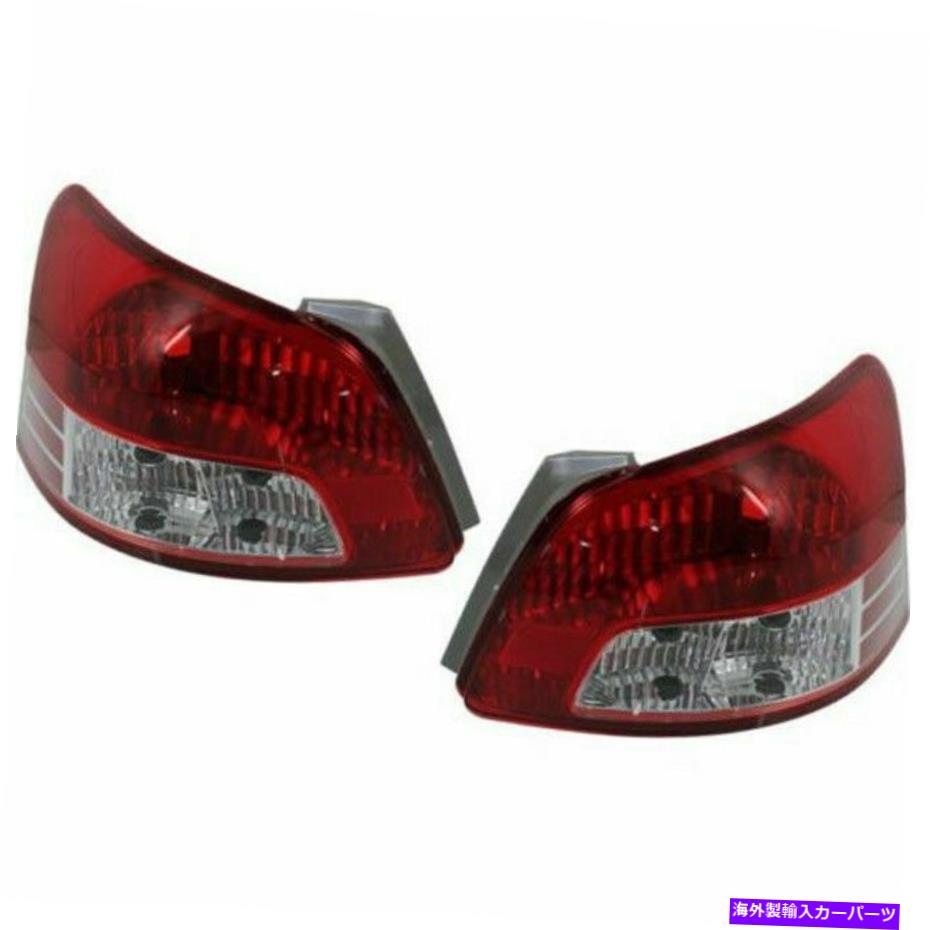 USテールライト 新しいテールライトレンズ＆ハウジングセット2 LH＆RHサイドフィットトヨタヤリスベースモデル NEW TAIL LIGHT LENS & HOUSING SET OF 2 LH & RH SIDE FITS TOYOTA YARIS BASE MODEL【並行輸入品】