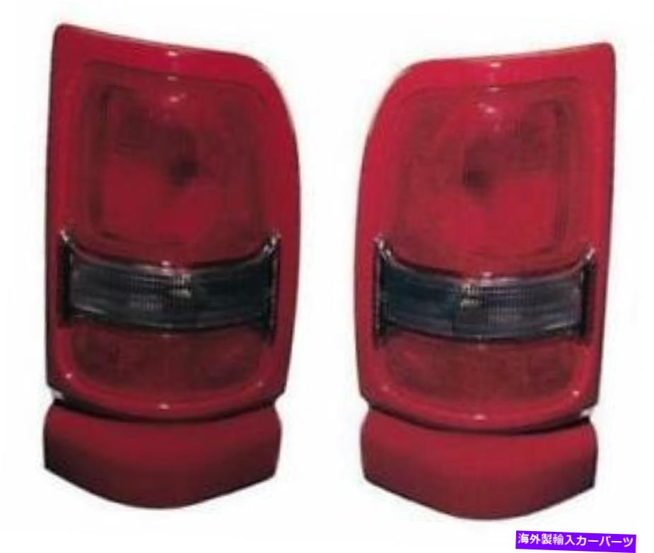 USテールライト 1994年 - 2002年のドッジRAMリアテールライトアセンブリの交換 SIDE/PAIR for 1994 - 2002 Dodge Ram Rear Tail Light Assembly Replacement (with【並行輸入品】