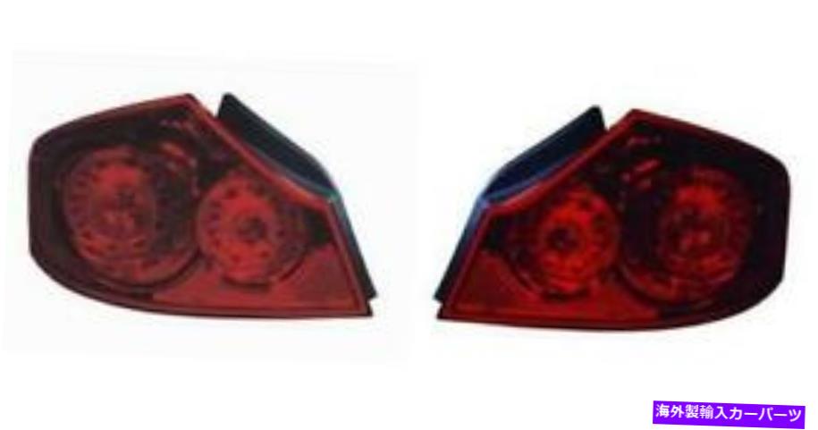 USテールライト サイド/ペアフィット2007 - 2015 Infiniti G35リアテールライトアセンブリの交換 SIDE/PAIR fits 2007 - 2015 Infiniti G35 Rear Tail Light Assembly Replacement【並行輸入品】