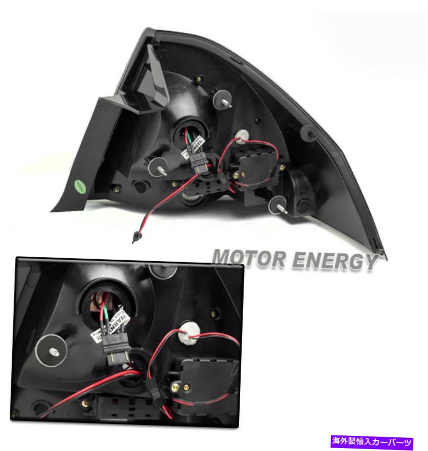 USテールライト 06-13 Chevy Impala Sedan LEDテールブレーキライト後部ランプ黒左+右ペア 06-13 CHEVY IMPALA SEDAN LED TAIL BRAKE LIGHT REAR LAMP BLACK LEFT+RIGHT PAIR【並行輸入品】
