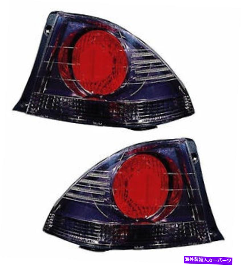 USテールライト 2001年のLEXUS IS300テールライトペアセット For 2001 Lexus Is300 Tail lights Pair Set【並行輸入品】
