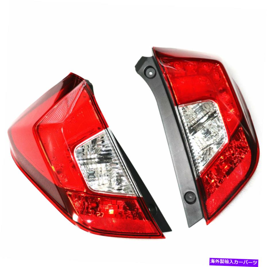 USテールライト 2015-2019ホンダフィットの外側の照明左右サイドリアランプ 1 Pair For 2015-2019 Honda Fit Outer Tail Lights Left & Right Side Rear Lamps【並行輸入品】｜Us Custom Parts Shop USDM