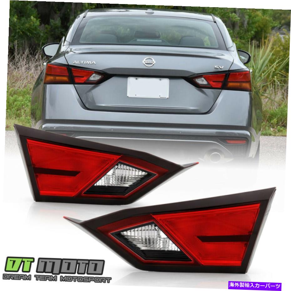 USテールライト 2019-2020 Altimaファクトリースタイルのテールライトバックアップランプインナーセット左+右 For 2019-2020 Altima Factory Style Tail Lights Backup Lamps Inner Set Left+Right【並行輸入品】