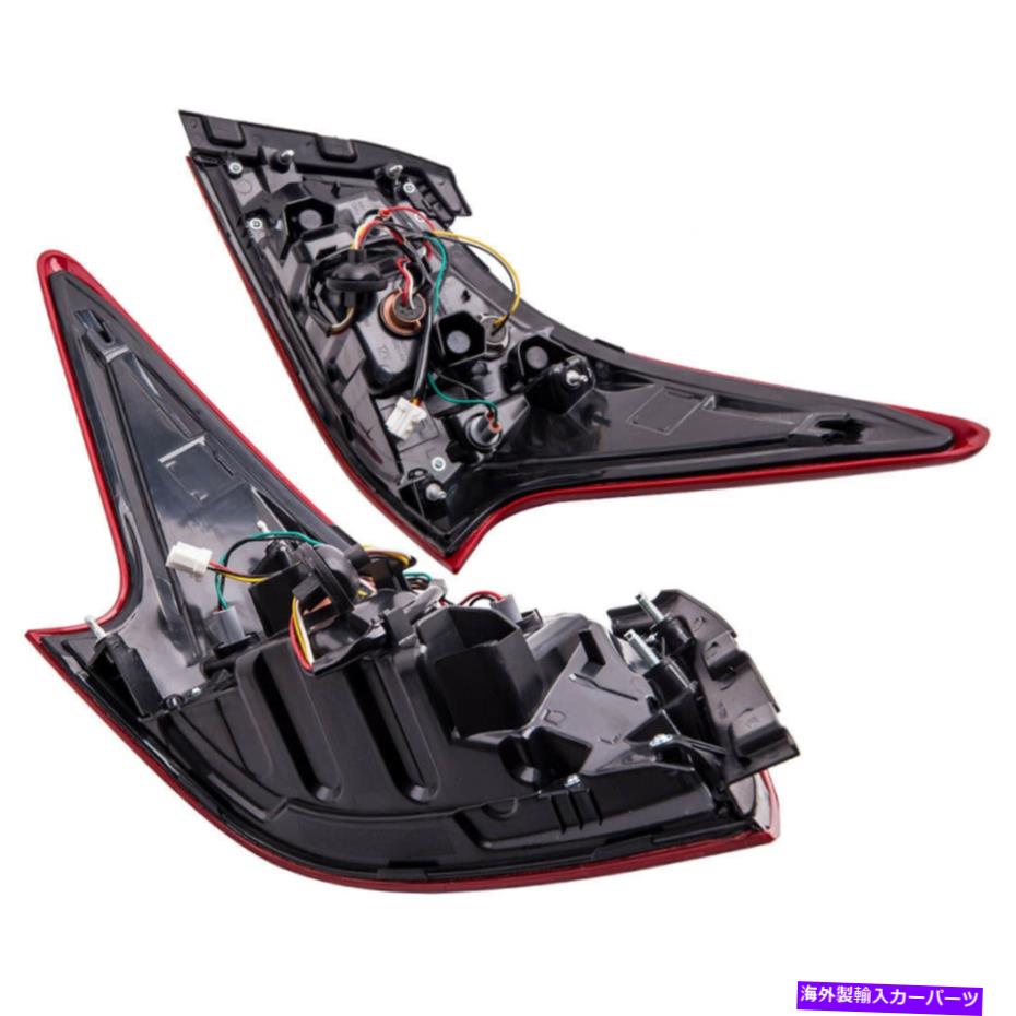 USテールライト 赤いテールライトブレーキランプ左右側セット2017年2017年2017年2017年 Red Tail Lights Brake Lamp Left Right Side Set For Nissan Altima 2016 2017 2018【並行輸入品】