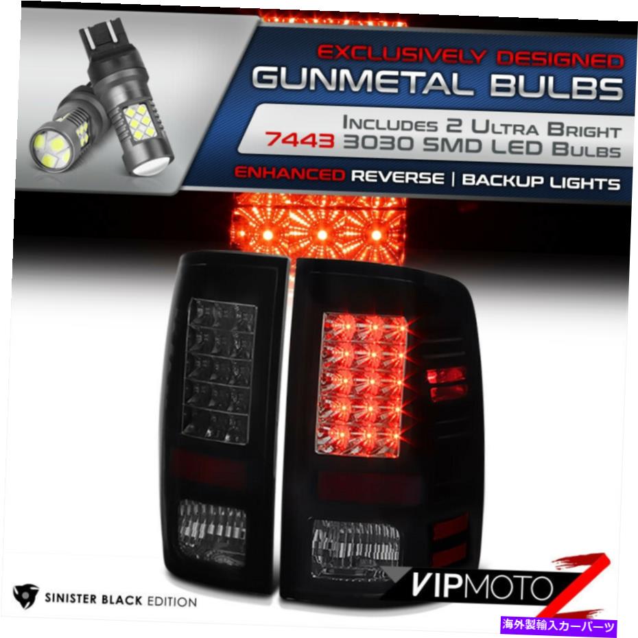 USテールライト *キセノンホワイトLEDリバースバルブ* 13-18ドッジラムピックアップテールライトダークスモークランプ *Xenon White LED Reverse Bulb* 13-18 Dodge Ram Pickup Tail Light Dark Smoke Lamp【並行輸入品】