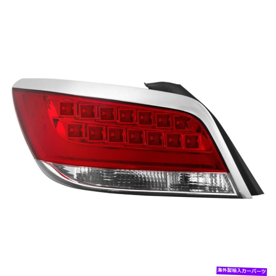 USテールライト JDragon Buick 2010-2013 Lacrosse赤いLEDリアテールブレーキライトLH /ドライバ側 Jdragon Buick 2010-2013 LaCrosse Red LED Rear Tail Brake Light LH / Driver Side【並行輸入品】 51,148円