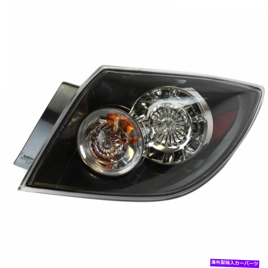 USテールライト マツダ3 2005-2009 MA2801135のための新しい助手席側テールライト New Passenger Side Tail Light For Mazda 3 2005-2009 MA2801135【並行輸入品】｜Us Custom Parts Shop USDM