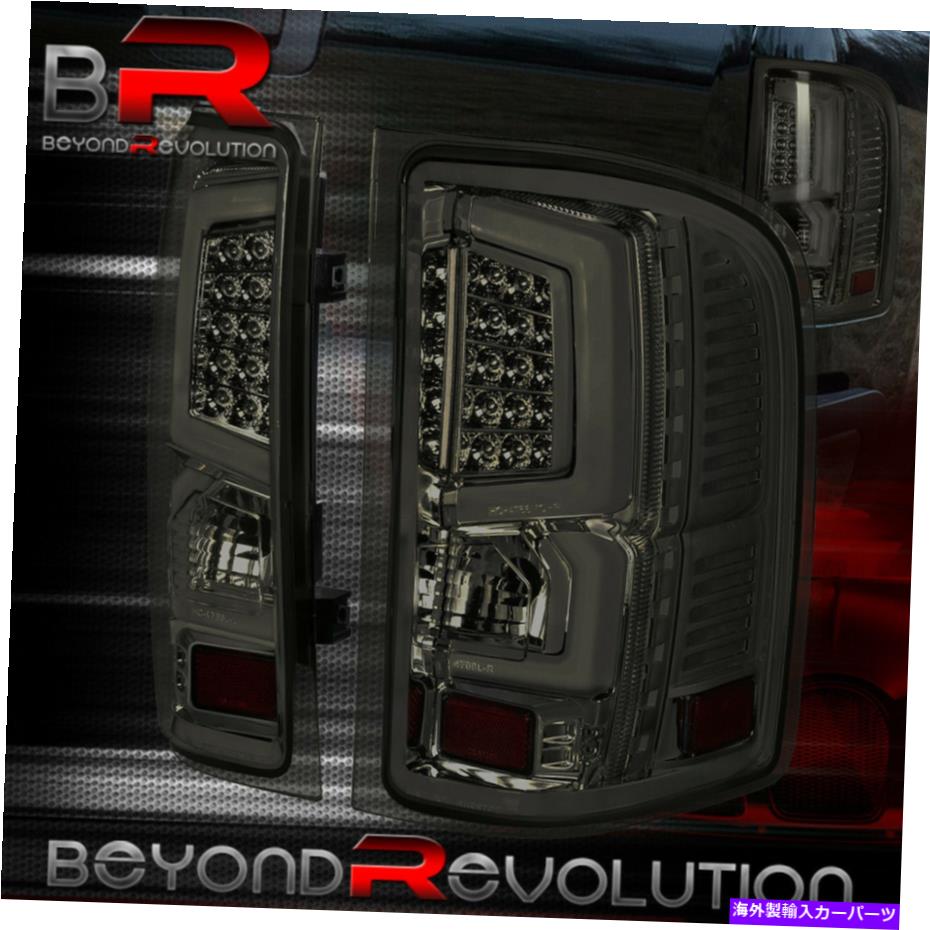 USテールライト 07-13 Chevy Silverado 2500 3500リアLEDブレーキストップテールライトランプユニットスモーク 07-13 Chevy Silverado 2500 3500 Rear LED Brake Stop Tail Lights Lamps Unit Smoke【並行輸入品】
