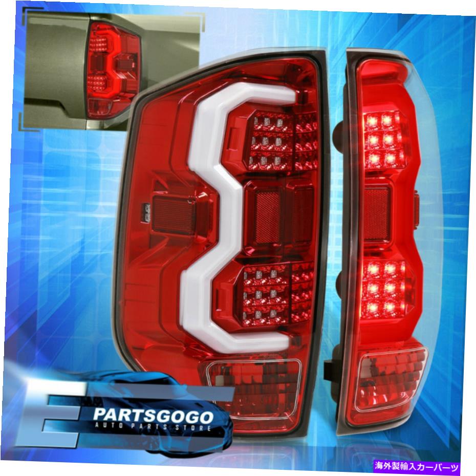 USテールライト トヨタツンドラチューブLEDブレーキテールライトランプ左+右赤い住宅のために For 14-21 Toyota Tundra Tube LED Brake Tail Lights Lamps Left+Right Red Housing【並行輸入品】｜Us Custom Parts Shop USDM