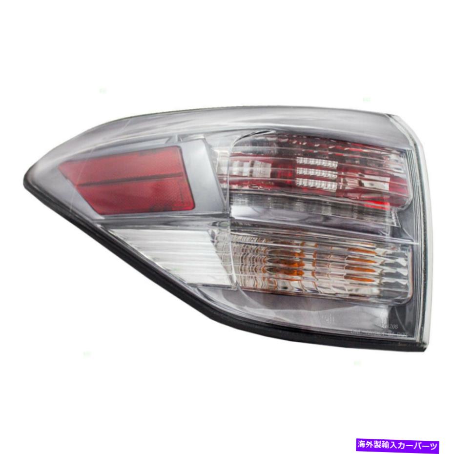 USテールライト Lexus RX350 10-12ドライバティライトレンズアセンブリ - クォーターパネルマウント Fits Lexus RX350 10-12 Drivers Taillight Lens Assembly - Quarter Panel Mounted【並行輸入品】