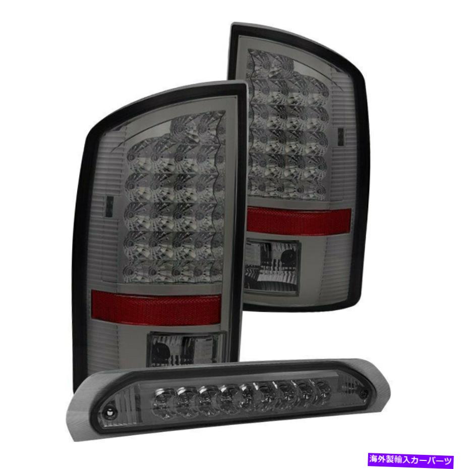 USテールライト XTUNEクローム/スモークLEDテールライト＆3回目ブレーキライトセット XTune Chrome/Smoke LED Tail Lights & 3rd Brake Light Set【並行輸入品】｜Us Custom Parts Shop USDM
