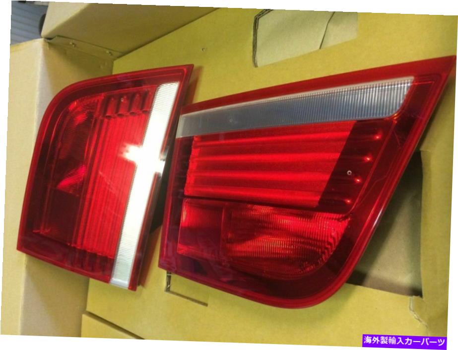 USテールライト 中古本物のBMW E70 x5 07-10 oeインナーテールリアライトセットTaillights OEMバック USED Genuine BMW E70 X5 07-10 OE INNER Tail Rear Lights SET Taillights OEM back【並行輸入品】
