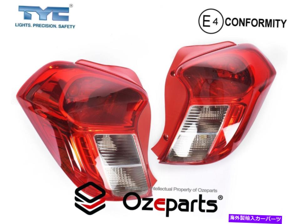 USテールライト ホールデンスパーク5ドアハッチMP 2015~2018のためのペア/セットLH + RHテールライトランプ Pair / Set LH + RH Tail Light Lamp For Holden Spark 5 Door Hatch MP 2015~2018【並行輸入品】