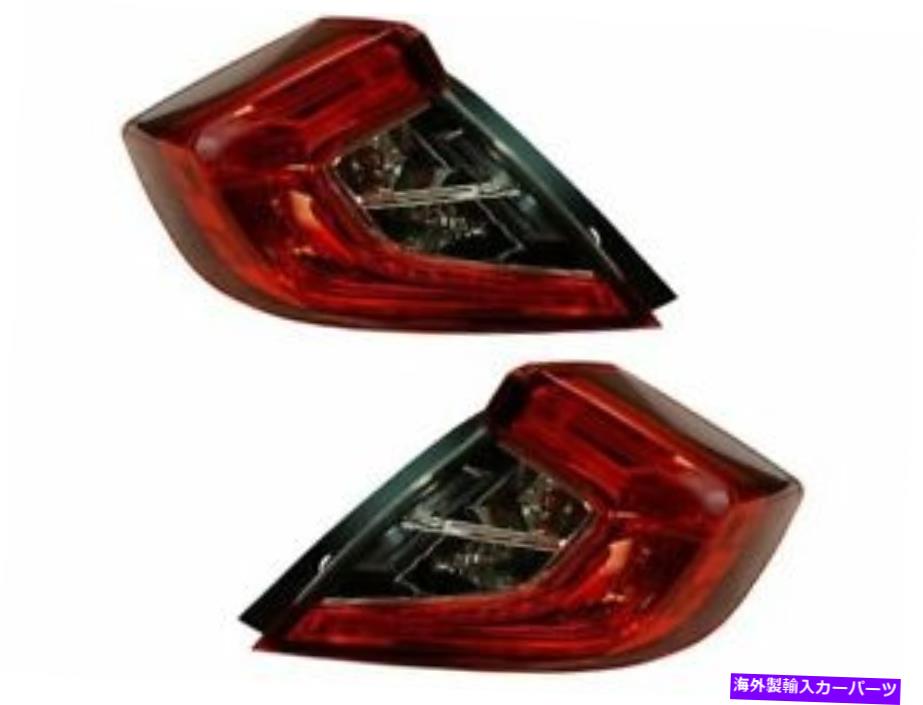 USテールライト テールライトアセンブリセットM271SF用Honda Civic 2016 2017 2017 2018 Tail Light Assembly Set M271SF for Honda Civic 2016 2017 2018【並行輸入品】｜Us Custom Parts Shop USDM