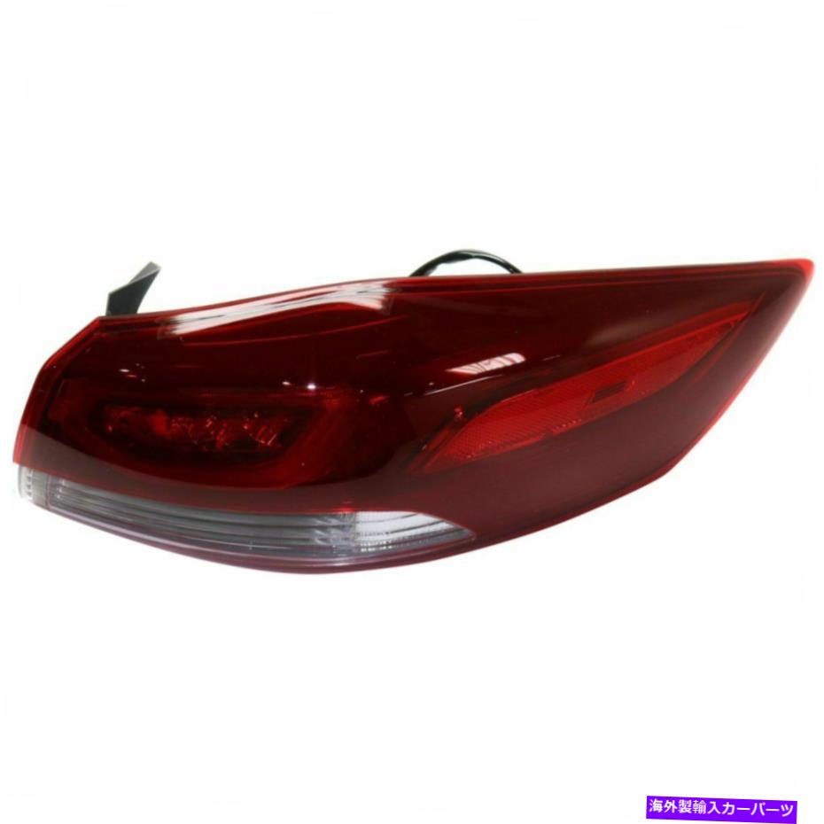 USテールライト Elantra Limited 2017 2018リアテールランプアウターW / LED右乗客 FIT FOR ELANTRA LIMITED 2017 2018 REAR TAIL LAMP OUTER W/LED RIGHT PASSENGER【並行輸入品】 50,282円