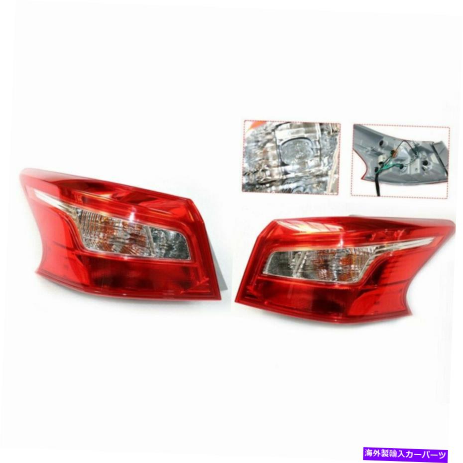 USテールライト 16-18日産Sentra旅客サイド+運転側の外側265553YU0Aのテールライト Tail Lights For 16-18 Nissan Sentra Passenger Side +Driver Side Outer 265553YU0A【並行輸入品】｜Us Custom Parts Shop USDM