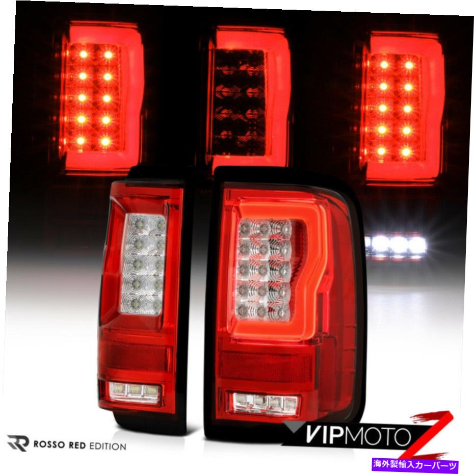 USテールライト 04-08フォードF150 LOBOのための赤クリアネオンチューブバーフルLEDテールライトブレーキランプ RED CLEAR Neon Tube Bar Full LED Tail Light Brake Lamp For 04-08 Ford F150 Lobo【並行輸入品】
