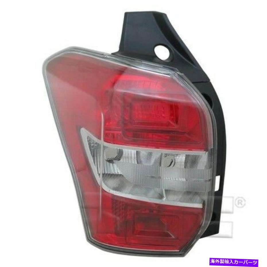 USテールライト TYC 11-6597-01-9テールライトアセンブリRH CAPA 14-16 Subaru Forester TYC 11-6597-01-9 Tail Light Assembly RH CAPA Certified for 14-16 Subaru Forester【並行輸入品】