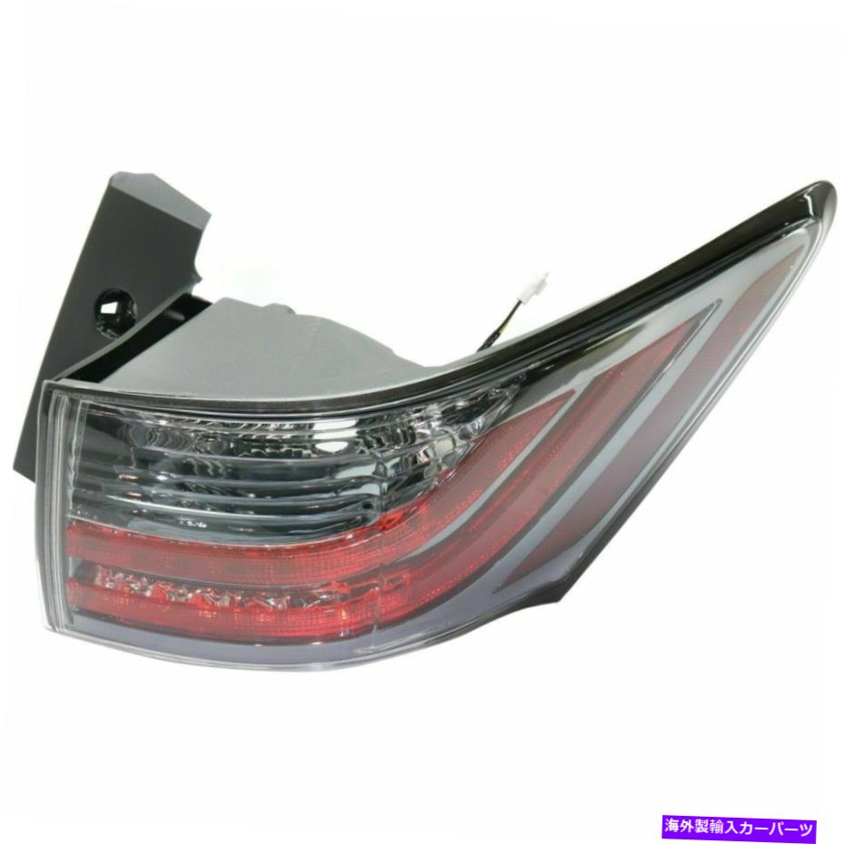USテールライト 旅客サイドの外側のテールライトレンズとハウジングはレクサスCT200H LX2805106に合います Passenger Side Outer Tail Light Lens and Housing Fits Lexus CT200h LX2805106【並行輸入品】｜Us Custom Parts Shop USDM 50,282円