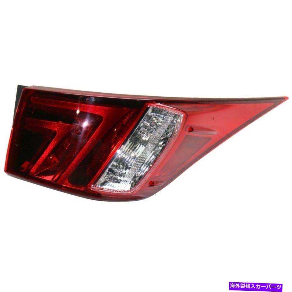 USテールライト 運転手左LHタライパンプレンズ/ハウジングアウター（ボディ）2014年2016年LEXUS IS250 Driver Left LH Taillamp Lens/Housing Outer (On Body) fits 2014 2016 Lexus IS250【並行輸入品】