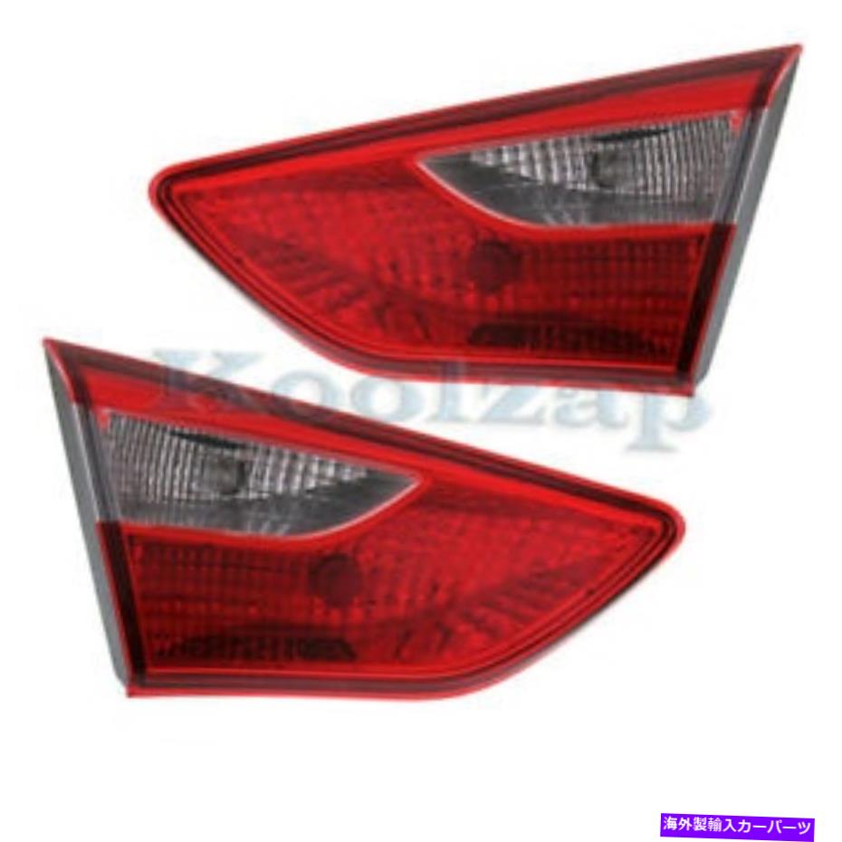 USテールライト 13-17 Elantra GT Hatchback内部Taillight Taillampリアライトセットペア For 13-17 Elantra GT Hatchback Inner Taillight Taillamp Rear Light Set Pair【並行輸入品】