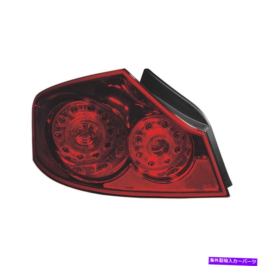 USテールライト For Infiniti G35 07-08 Pacific Best Driver Sideの外側の交換テールライト For Infiniti G35 07-08 Pacific Best Driver Side Outer Replacement Tail Light【並行輸入品】