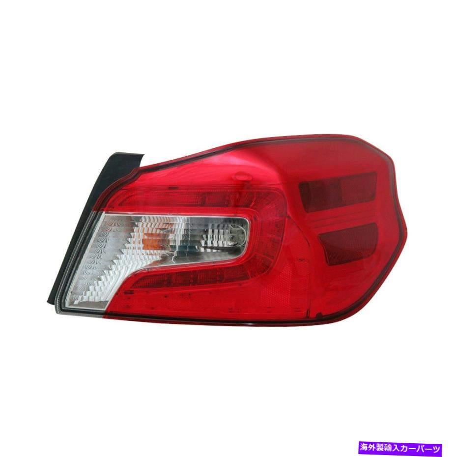USテールライト Subaru WRX STI 15-20太平洋地域の助手席側交換テールライト For Subaru WRX STI 15-20 Pacific Best Passenger Side Replacement Tail Light【並行輸入品】｜Us Custom Parts Shop USDM