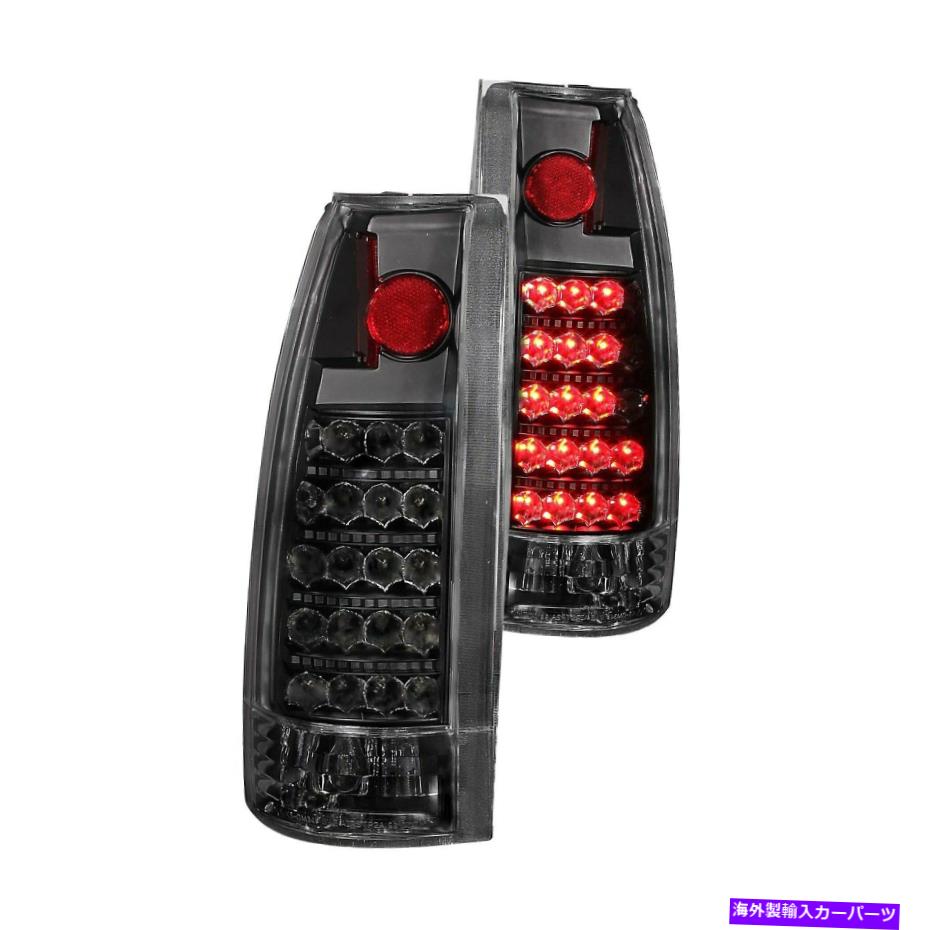 USテールライト Chevy Tahoe 1995-1999 Anzo 311059黒LEDテールライト For Chevy Tahoe 1995-1999 Anzo 311059 Black LED Tail Lights【並行輸入品】