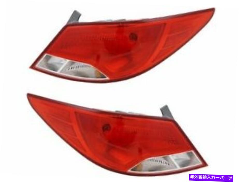 USテールライト テールライトアセンブリセットH142GKのH142GKのためのテールライトのアクセント2015 2016 2017 2017 Tail Light Assembly Set H142GK for Hyundai Accent 2015 2016 2017【並行輸入品】