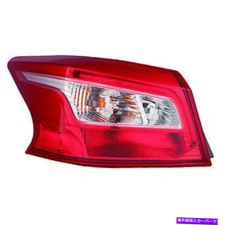USテールライト 16-19 SENTRA（運転側外側）NI2804108C用の交換用テールライトアセンブリ Replacement Tail Light Assembly for 16-19 Sentra (Driver Side Outer) NI2804108C【並行輸入品】