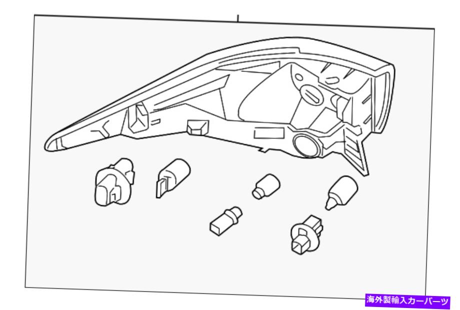 USテールライト 本物の日産テールランプアセンブリ26555-9PF0A Genuine Nissan Tail Lamp Assembly 26555-9PF0A【並行輸入品】