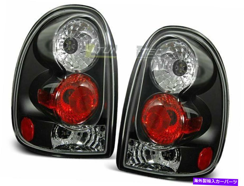 USテールライト クライスラーのためのテールライトVoyager 96-01 Black CA LTCH07 Xino CA Tail Lights for Chrysler VOYAGER 96-01 Black CA LTCH07 XINO CA【並行輸入品】