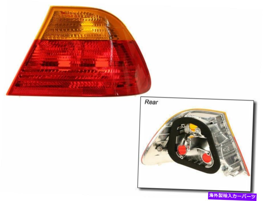 USテールライト 2001-2003 BMW 325Ciテールライトアセンブリ右49946JS 2002クーペ For 2001-2003 BMW 325Ci Tail Light Assembly Right 49946JS 2002 Coupe【並行輸入品】