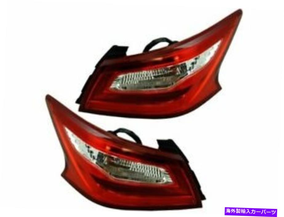 USテールライト 2016-2017日産アルティマJ529PYアウター用テールライトアセンブリセット Tail Light Assembly Set For 2016-2017 Nissan Altima J529PY Outer【並行輸入品】
