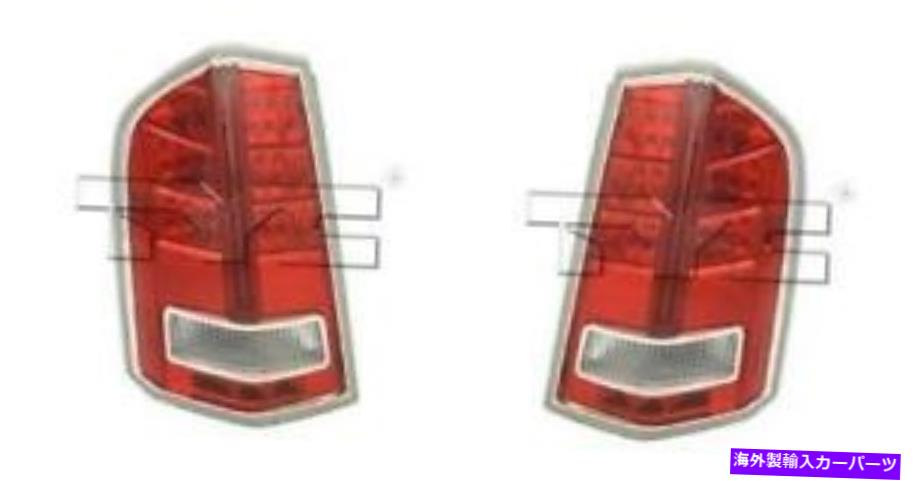 USテールライト サイド/ペアフィット2013 - 2014 Chrysler 300テールライト - 左/右 SIDE/PAIR fits 2013 - 2014 Chrysler 300 Tail Light - Left/Right【並行輸入品】|Us Custom Parts Shop USDM