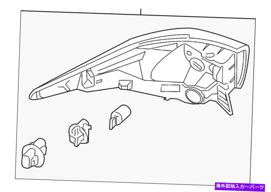 USテールライト 本物のInfinitiテールランプアセンブリ26555-9nc0a Genuine Infiniti Tail Lamp Assembly 26555-9NC0A【並行輸入品】