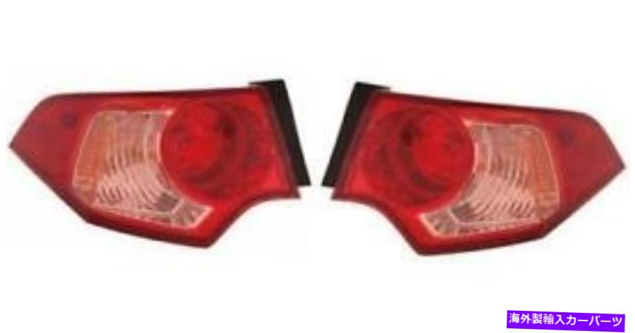 USテールライト サイド/ペアフィット2011 - 2014 Acura TSXリアテールライトアセンブリの交換/レンズ SIDE/PAIR fits 2011 - 2014 Acura TSX Rear Tail Light Assembly Replacement/Lens【並行輸入品】|Us Custom Parts Shop USDM
