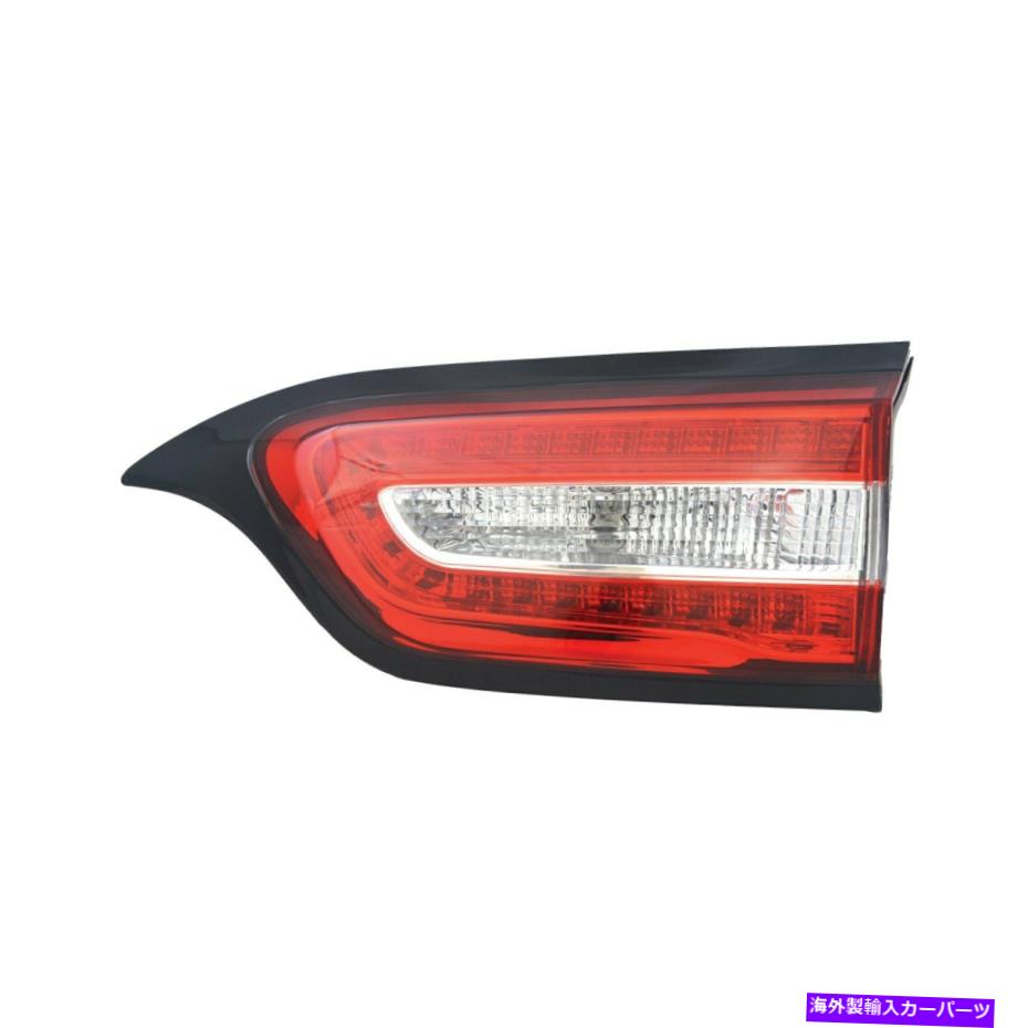 USテールライト JEEPチェロキー14-18シャーマン旅客サイドインナー交換テールライト For Jeep Cherokee 14-18 Sherman Passenger Side Inner Replacement Tail Light【並行輸入品】
