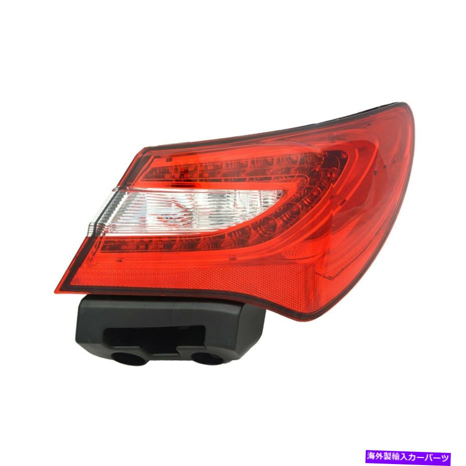 USテールライト Chrysler 200 11-14 Pacific Best P19387助手席側交換用テールライト For Chrysler 200 11-14 Pacific Best P19387 Passenger Side Replacement Tail Light【並行輸入品】