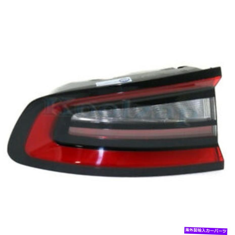 USテールライト 15-19充電器の外側のTaillight Taillampリアブレーキライトランプアセンブリ左側 15-19 Charger Outer Taillight Taillamp Rear Brake Light Lamp Assembly Left Side【並行輸入品】