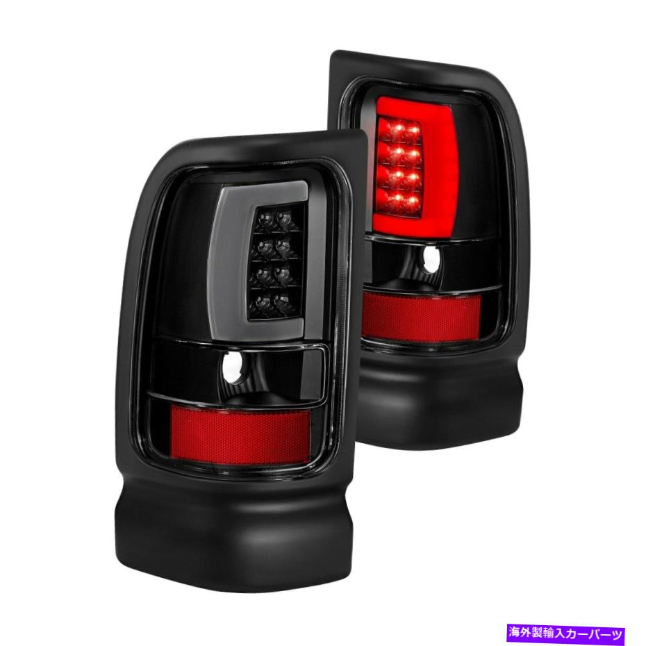 USテールライト Dodge Ram 2500 1994-2002アナゾ黒板スタイルの光ファイバーLEDテールライト For Dodge Ram 2500 1994-2002 Anzo Black Plank Style Fiber Optic LED Tail Lights【並行輸入品】｜Us Custom Parts Shop USDM