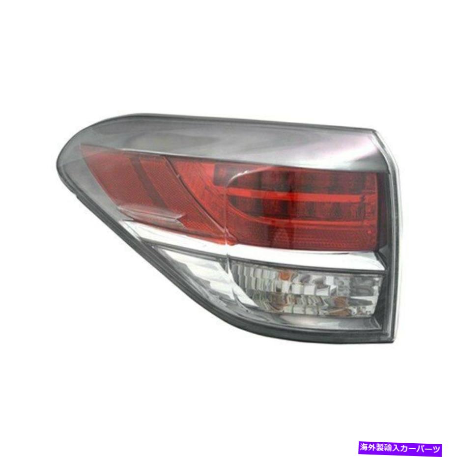 USテールライト LEXUS RX350 13-15 K-メタル6233396Tドライバサイドの外側の取り替えテールライト For Lexus RX350 13-15 K-Metal 6233396T Driver Side Outer Replacement Tail Light【並行輸入品】｜Us Custom Parts Shop USDM