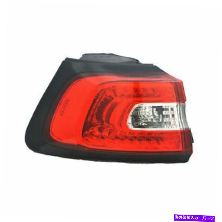 USテールライト 2014-2018 Jeep Cherokeeのための左側のテールランプの外側 Left Side Tail Lamp Outer for 2014-2018 Jeep Cherokee【並行輸入品】｜Us Custom Parts Shop USDM 52,016円