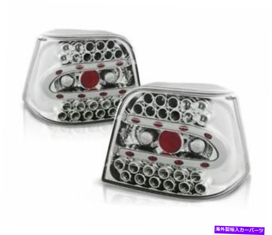 USテールライト 後部LEDテールライトVWゴルフ4 1997-2003ハッチバッククロム Rear LED Tail Lights Vw Golf 4 1997-2003 Hatchback Chrome【並行輸入品】｜Us Custom Parts Shop USDM