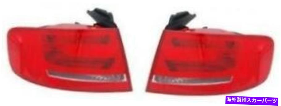 USテールライト 2009年のサイド/ペア - 2012 Audi A4リアテールライトアセンブリの交換(用) SIDE/PAIR for 2009 - 2012 Audi A4 Rear Tail Light Assembly Replacement (For【並行輸入品】|Us Custom Parts Shop USDM
