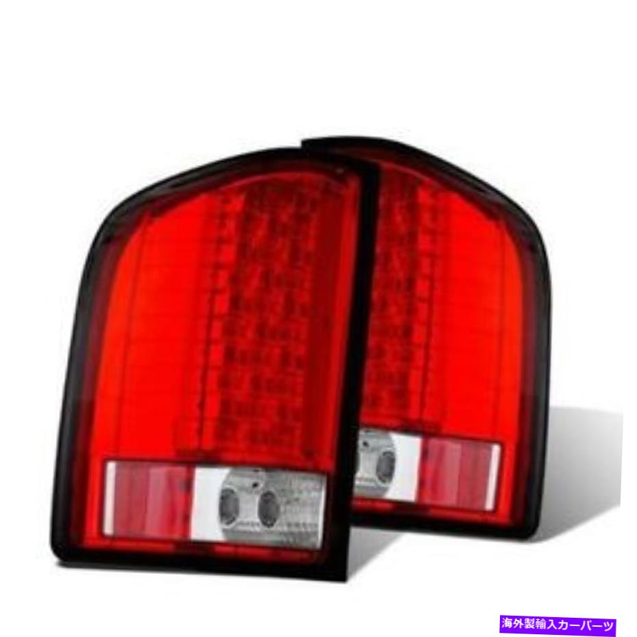 USテールライト CGシボリーSilverado 07-14 LEDテールライト赤/クリア CG Chevy Silverado 07-14 LED Tail Light Red/Clear【並行輸入品】