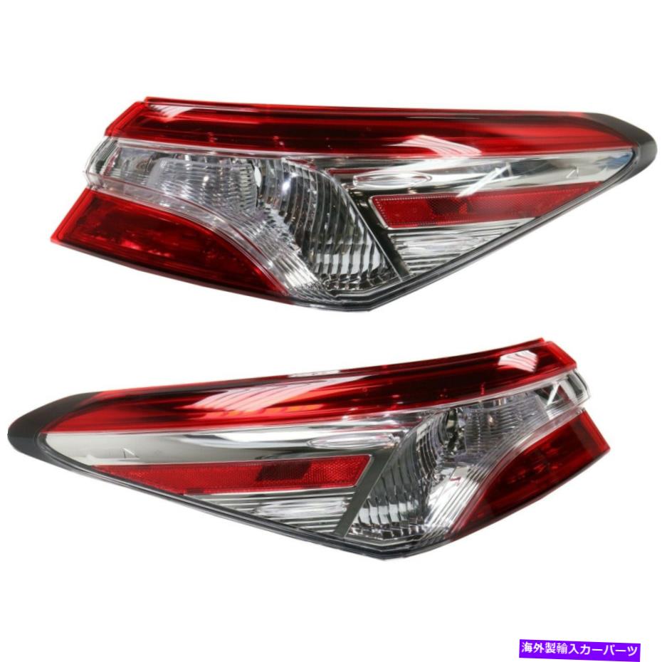 USテールライト 2018年トヨタカムリのテールライト2 LHとRhアウターカーパのセット Tail Light For 2018 Toyota Camry LE Set of 2 LH and RH Outer CAPA【並行輸入品】｜Us Custom Parts Shop USDM 53,749円